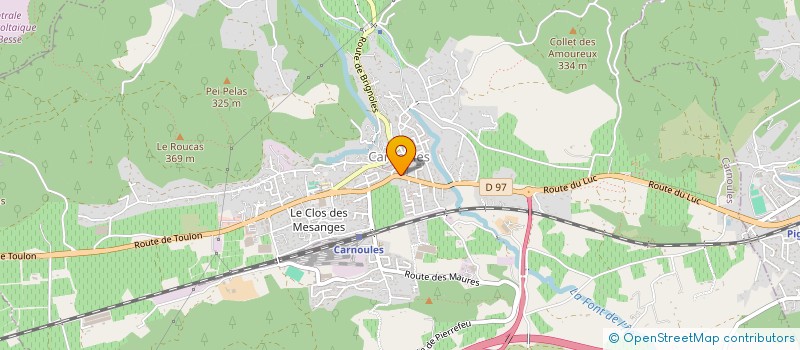localisation de l'entreprise ALKEMY à CARNOULES