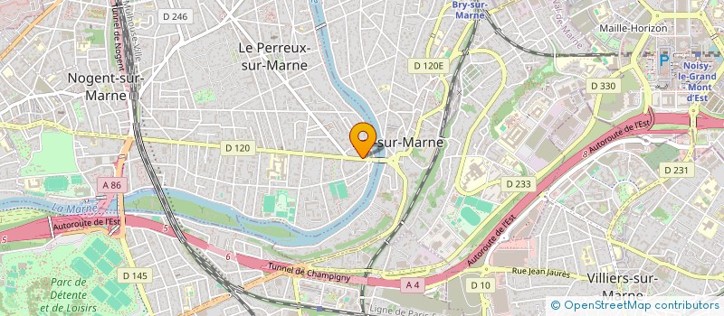 localisation de l'entreprise ALKEMYST ATELIER  LE PERREUX-SUR-MARNE