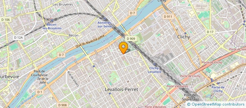 localisation de l'entreprise ALKEO CONSEIL EXPERTISE à LEVALLOIS-PERRET