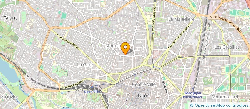 localisation de l'entreprise ALKEOS CONSEIL ET GESTION PRIVEE  DIJON