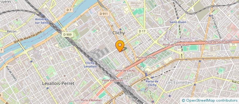 localisation de l'entreprise ALKERA  CLICHY