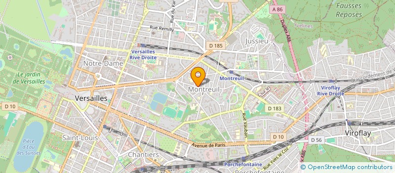 localisation de l'entreprise ALKEUS à VERSAILLES