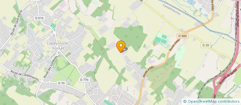 localisation de l'entreprise ALKEVE  CASTELMAUROU