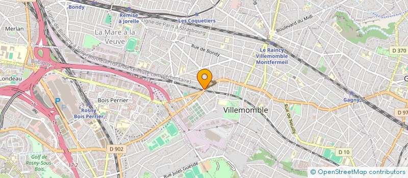 localisation de l'entreprise ALKILOC à VILLEMOMBLE