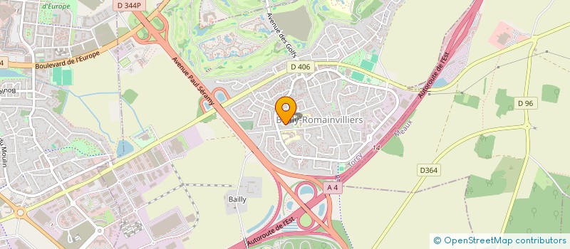 localisation de l'entreprise ALKILUKE  BAILLY-ROMAINVILLIERS