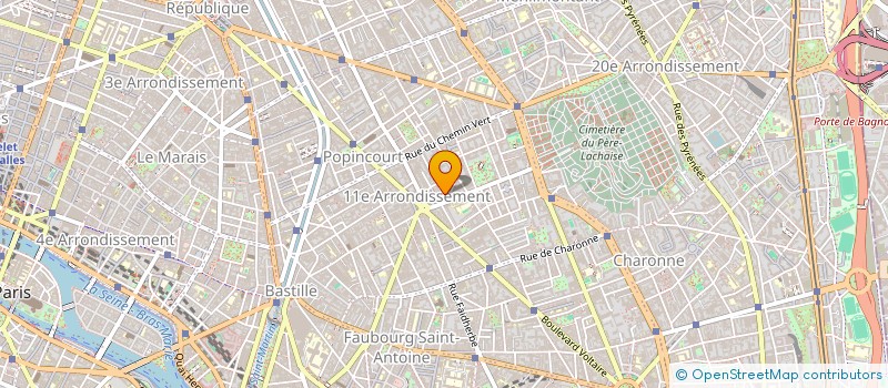 localisation de l'entreprise ALKIMIA à VINCENNES