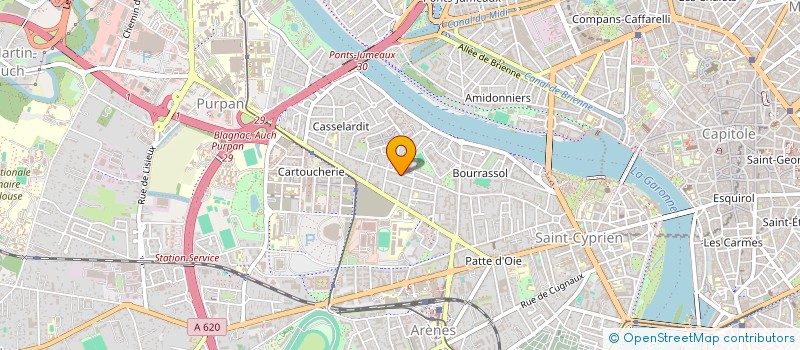 localisation de l'entreprise ALKIMINIA à TOULOUSE