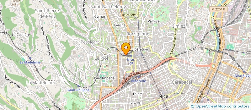 localisation de l'entreprise ALKIMO  NICE