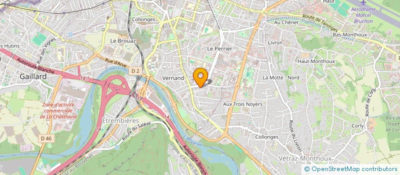 localisation de l'entreprise ALKIN EVENTS  ANNEMASSE