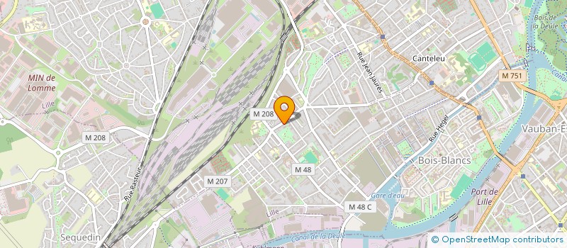 localisation de l'entreprise ALKINE SUPPORT à LILLE