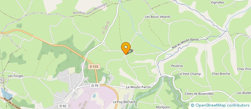 localisation de l'entreprise ALKINOS  SAINT-ELOY-LES-MINES