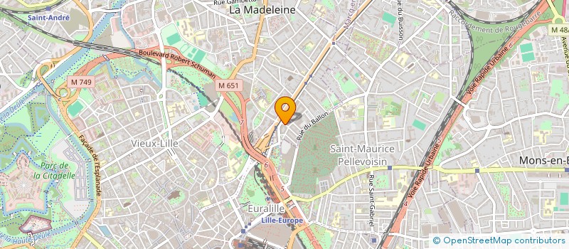 localisation de l'entreprise ALKIVI  LA MADELEINE