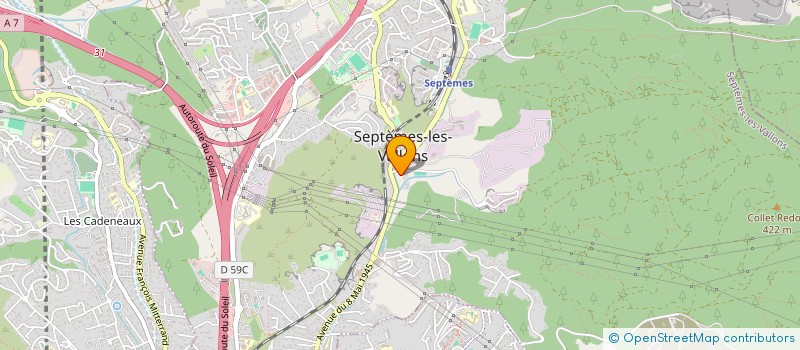 localisation de l'entreprise ALKO DEVELOPPEMENT à SEPTEMES-LES-VALLONS