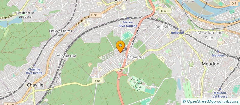 localisation de l'entreprise ALKO FINANCES à SEVRES