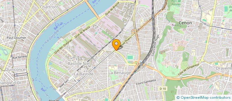 localisation de l'entreprise ALKODIS à BORDEAUX