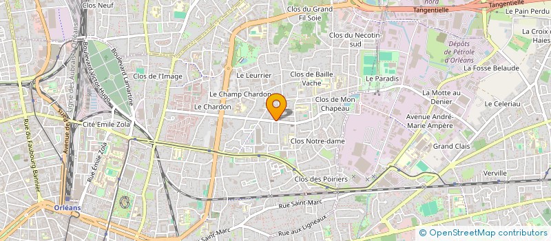 localisation de l'entreprise ALKOUDS  ORLEANS