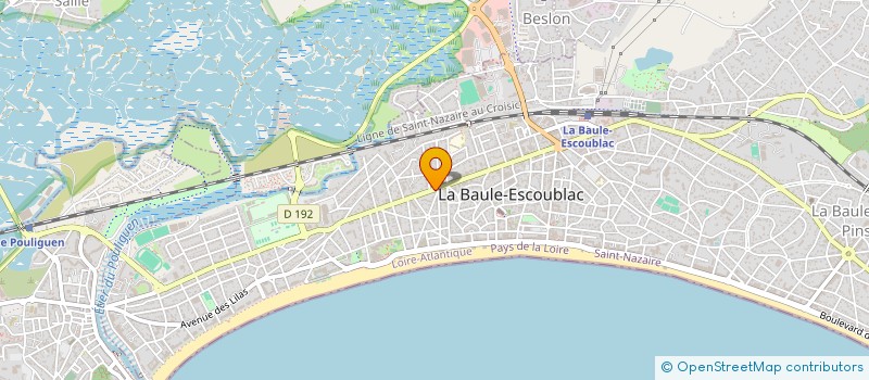 localisation de l'entreprise ALL à LA BAULE-ESCOUBLAC