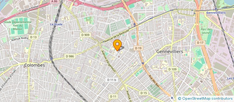 localisation de l'entreprise ALL ACCESS à ASNIERES-SUR-SEINE