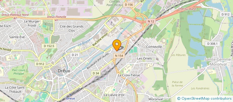 localisation de l'entreprise ALL ASSETS LEASE à DREUX