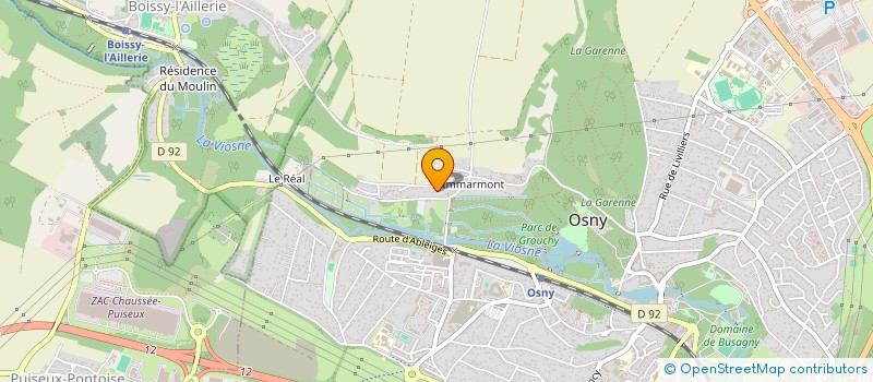 localisation de l'entreprise ALL BAIL MY SELF  OSNY