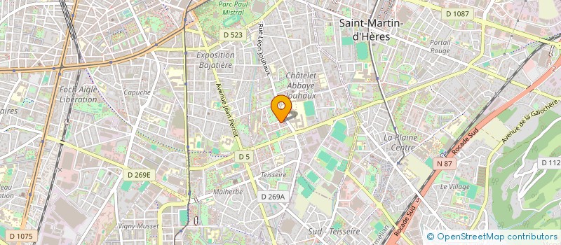 localisation de l'entreprise ALL BAT SELECT  GRENOBLE