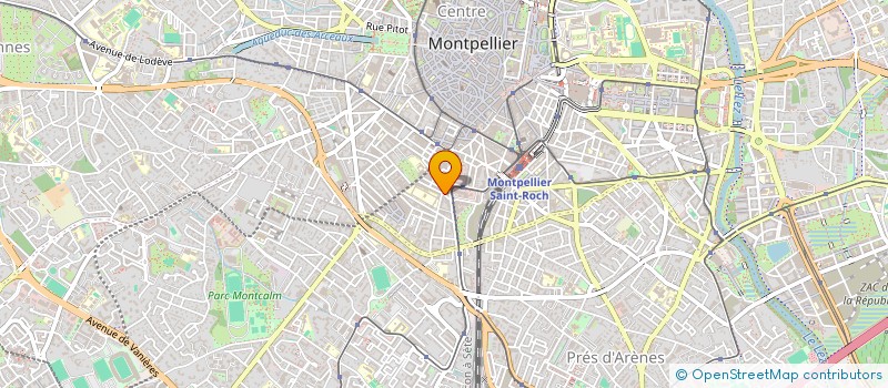 localisation de l'entreprise ALL BLUE à MONTPELLIER