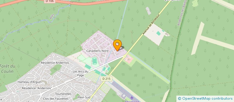 localisation de l'entreprise ALL BOIS  ANDERNOS-LES-BAINS