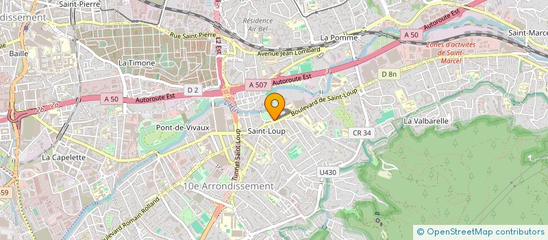 localisation de l'entreprise ALL BRANDS à MARSEILLE