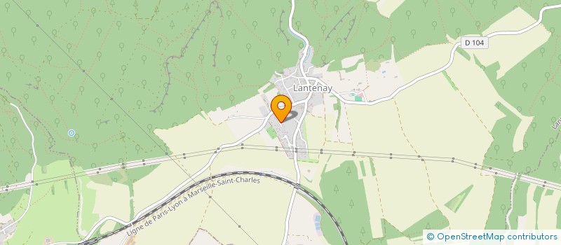 localisation de l'entreprise ALL BUSINESS SERVICES à LANTENAY