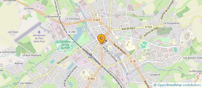 localisation de l'entreprise ALL*CASH à FLERS