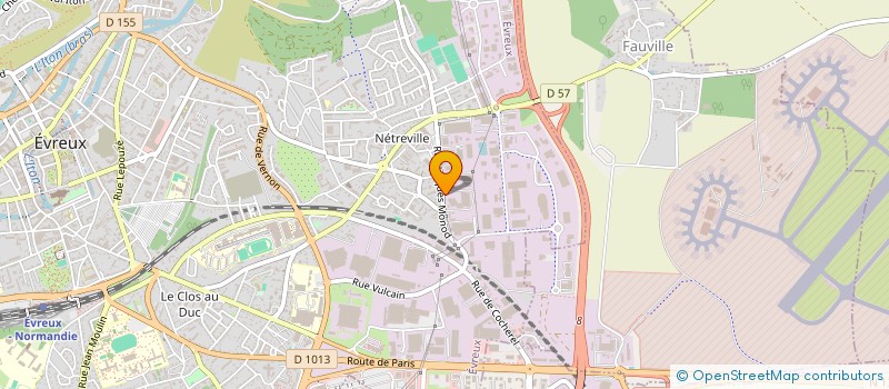 localisation de l'entreprise ALL-CHIMIE  GAINNEVILLE