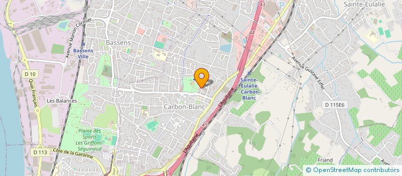 localisation de l'entreprise ALL CLEAN  BORDEAUX