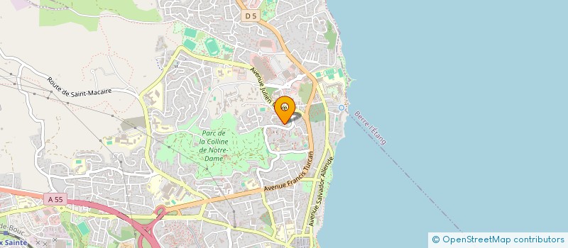 localisation de l'entreprise ALL CLEAN  MARTIGUES