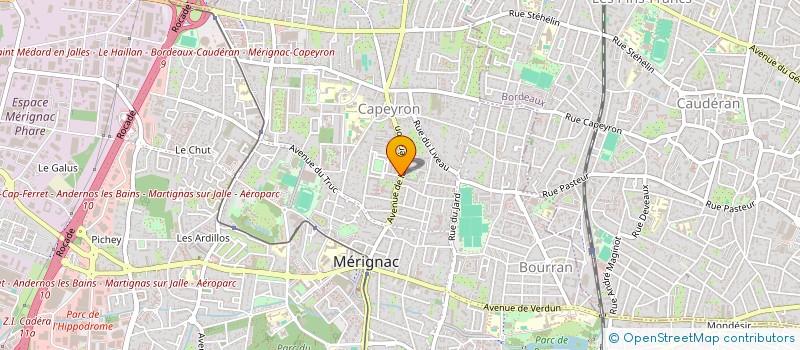 localisation de l'entreprise ALL CLEAN & CO à BLANQUEFORT
