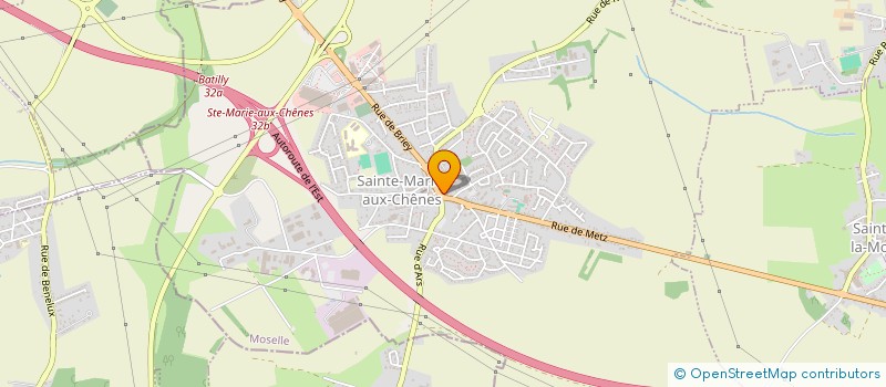 localisation de l'entreprise ALL&CO  SAINTE-MARIE-AUX-CHENES