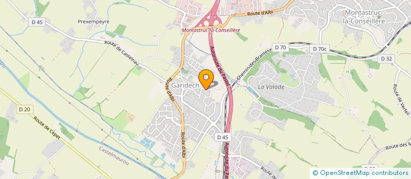 localisation de l'entreprise ALL COMPANY à GARIDECH