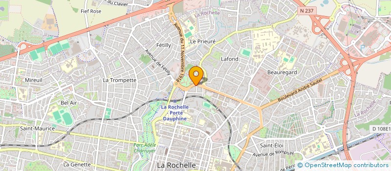 localisation de l'entreprise ALL CONCEPT  LA ROCHELLE