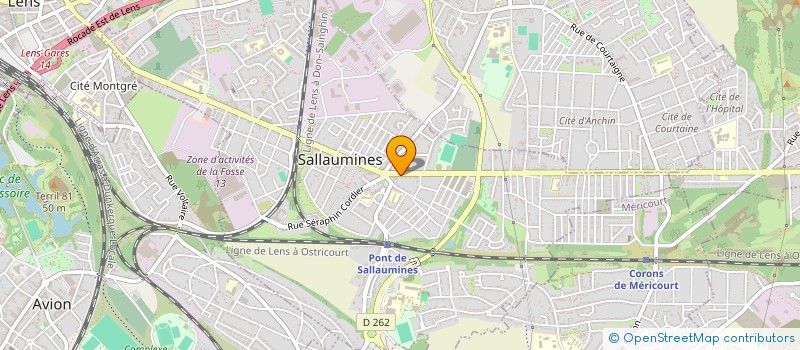 localisation de l'entreprise ALL CONSTRUCTIONS ECO  AVION