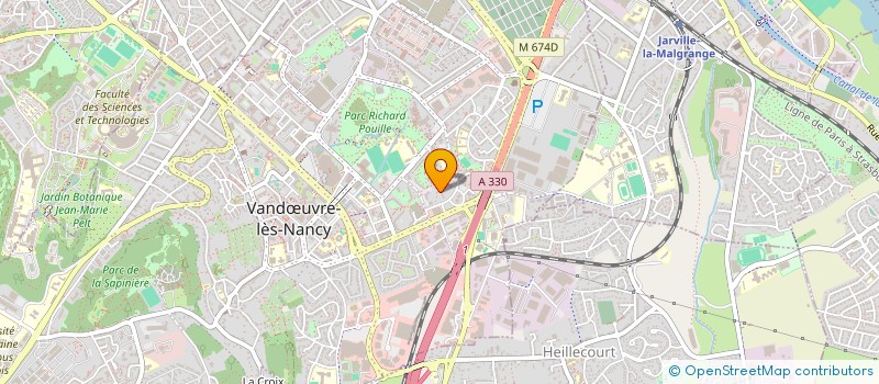 localisation de l'entreprise ALL CONSULTING  VANDUVRE-LES-NANCY