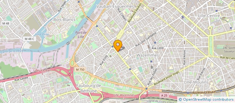 localisation de l'entreprise ALL COUSCOUS à LILLE