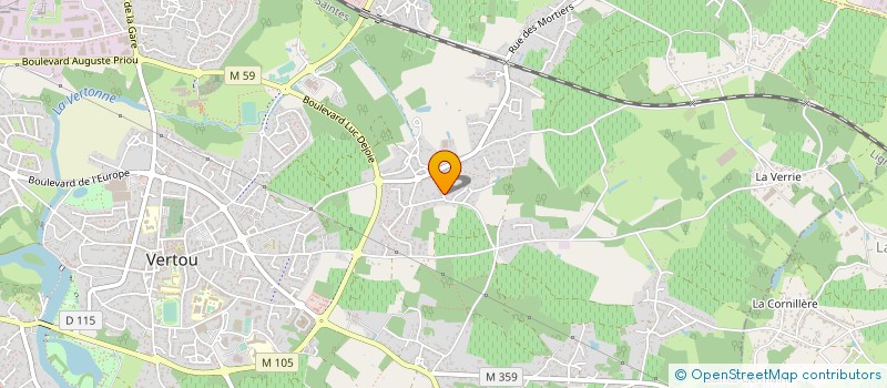 localisation de l'entreprise ALL COVERING FACTORY  VERTOU