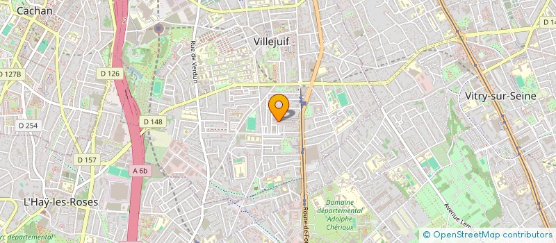 localisation de l'entreprise ALL DRIVE à VILLEJUIF