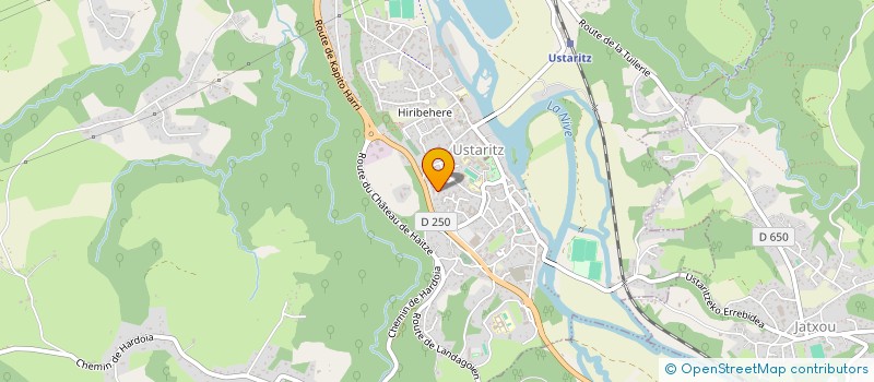 localisation de l'entreprise ALL DRIVE  USTARITZ