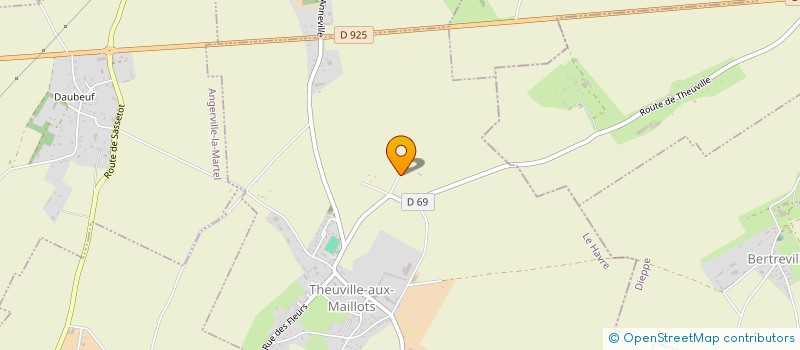 localisation de l'entreprise ALL'ENERGIE  THEUVILLE-AUX-MAILLOTS