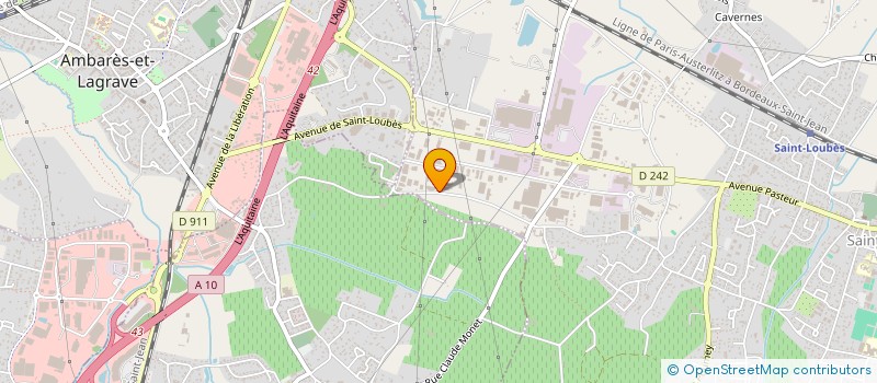 localisation de l'entreprise ALL EVENT  SAINT-LOUBES