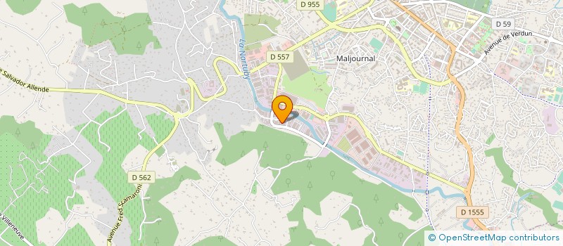 localisation de l'entreprise ALL EVENTS SECURE à DRAGUIGNAN