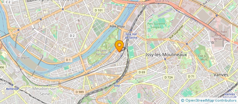 localisation de l'entreprise ALL EYES CONSULTING  ISSY-LES-MOULINEAUX