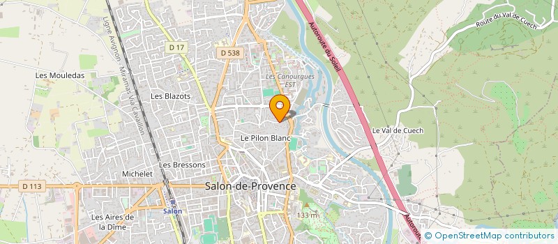 localisation de l'entreprise ALL GLOBAL EXPORTS  SALON-DE-PROVENCE