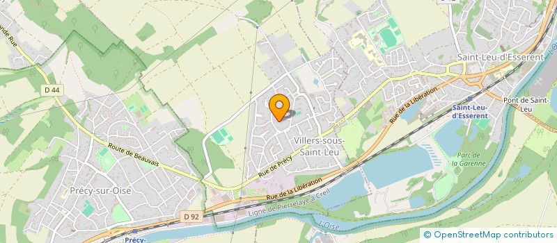 localisation de l'entreprise ALL GOODS SERVICES  VILLERS-SOUS-SAINT-LEU