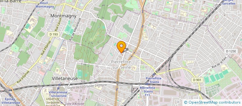 localisation de l'entreprise ALL - HALAL à PIERREFITTE-SUR-SEINE